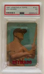 Lou Gehrig Baseball Cards 1967 Venezuela Topps Prices