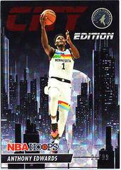 Anthony Edwards [Hyper Red] #3 Basketball Cards 2023 Panini Hoops City Edition Prices