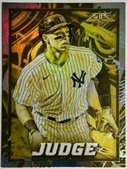 Aaron Judge [Gold Minted] #120 Baseball Cards 2022 Topps Fire Prices