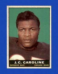 J.C. Caroline Football Cards 1961 Topps Prices