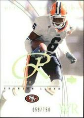 Brandon Lloyd #74 Football Cards 2003 Ultimate Collection Prices