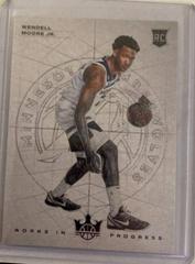 Wendell Moore Jr. [Violet] #10 Basketball Cards 2022 Panini Court Kings Works in Progress Prices