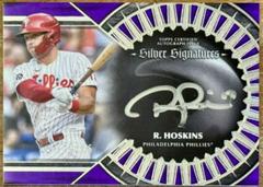Rhys Hoskins [Purple Silver] #SS-RH Baseball Cards 2023 Topps Five Star Signature Prices