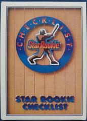 Star Rookie Checklist #1 Baseball Cards 1991 Upper Deck Prices
