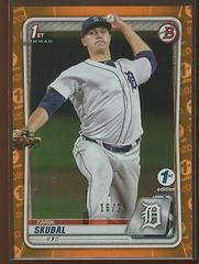 Tarik Skubal [Orange Foil] #BFE-108 Baseball Cards 2020 Bowman 1st Edition Prices