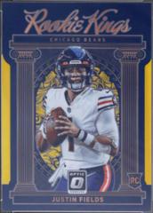 Justin Fields [Gold] #RK-4 Football Cards 2021 Panini Donruss Optic Rookie Kings Prices