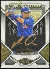 Aramis Ramirez [Gold Ink] #T1TA-AR Baseball Cards 2023 Topps Tier One Talent Autographs Prices