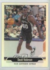 David Robinson [Refractor] Basketball Cards 1999 Topps Chrome Prices