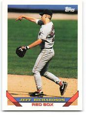 Jeff Richardson #81T Baseball Cards 1993 Topps Traded Prices
