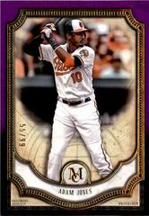 Adam Jones [Amethyst] #43 Baseball Cards 2018 Topps Museum Collection Prices