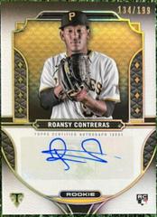 Roansy Contreras #RA-RC Baseball Cards 2022 Topps Triple Threads Rookie Autographs Prices