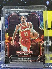 Trae Young [Question Mark] #1 Basketball Cards 2022 Panini Prizm Monopoly Prices