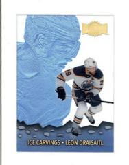 Leon Draisaitl [Spectrum] Hockey Cards 2021 Skybox Metal Universe Ice Carvings Prices