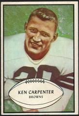 Ken Carpenter #92 Football Cards 1953 Bowman Prices