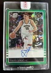 Nikola Jokic [Green] #5 Basketball Cards 2022 Panini Contenders Optic 1985 Tribute Autograph Prices