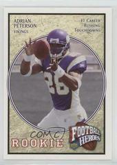 Adrian Peterson #83 Football Cards 2007 Upper Deck Football Heroes Prices