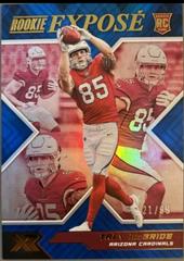 Trey McBride [Blue] #RXP-18 Football Cards 2022 Panini XR Rookie Expose Prices