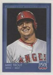 Mike Trout #117 Baseball Cards 2019 Topps 150 Years of Baseball Prices