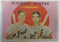 Kaline, Maxwell Baseball Cards 1959 Venezuela Topps Prices