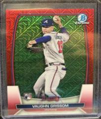 Vaughn Grissom [Red] #42 Baseball Cards 2023 Bowman Prices