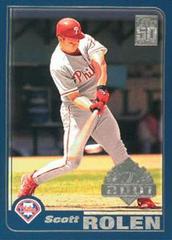 Scott Rolen #132 Baseball Cards 2001 Topps Opening Day Prices