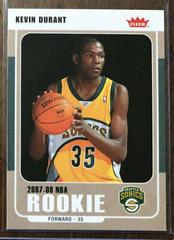 Kevin Durant [Glossy] #212 Basketball Cards 2007 Fleer Prices