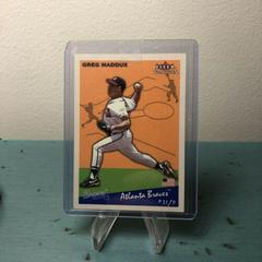 Greg Maddux [Glossy] Baseball Cards 2002 Fleer Tradition Prices