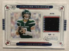 Zach Wilson #TT-ZWI Football Cards 2021 Panini Chronicles Timeless Treasures Jersey Prices