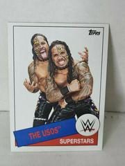 The Usos [Black] Wrestling Cards 2015 Topps Heritage WWE Prices