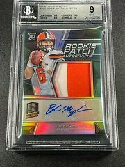 Baker Mayfield [Patch Autograph] #203 Football Cards 2018 Panini Spectra Prices
