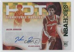 Jalen Johnson [Green] #HSR-JJ Basketball Cards 2021 Panini Hoops Hot Signatures Rookies Prices