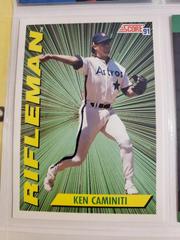 Ken Caminiti Baseball Cards 1991 Score Prices