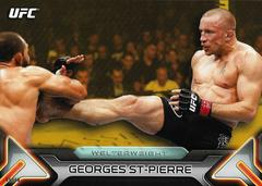 Georges St Pierre [Gold] #100 Ufc Cards 2016 Topps UFC Knockout Prices
