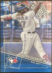 Vladimir Guerrero Jr #21GH-1 Baseball Cards 2022 Topps 2021’s Greatest Hits Prices