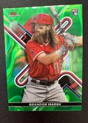 Brandon Marsh [Green Lava] #11 Baseball Cards 2022 Topps Finest Prices
