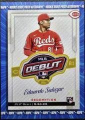 Eduardo Salazar #RDP-ES Baseball Cards 2023 Topps Chrome Update MLB Debut Patch Autograph Prices