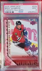 Brent Seabrook [Toronto Fall Expo] #209 Hockey Cards 2005 Upper Deck Prices