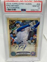 Kris Bryant #GQA-KB Baseball Cards 2019 Topps Gypsy Queen Autographs Prices