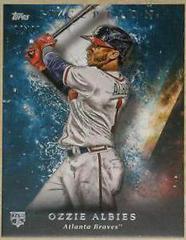 Ozzie Albies [Blue] #73 Baseball Cards 2018 Topps Inception Prices