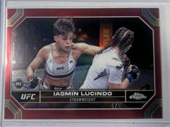 Iasmin Lucindo RC [Red Refractor] #43 Ufc Cards 2024 Topps Chrome UFC Prices