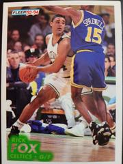 Rick Fox #12 Basketball Cards 1993 Fleer Prices