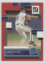 Aaron Ashby [Red] #36 Baseball Cards 2022 Panini Donruss Prices