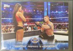John Cena Proposes to Nikki Bella Wrestling Cards 2018 Topps WWE Road To Wrestlemania Prices