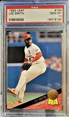 Lee Smith #154 Baseball Cards 1993 Leaf Prices