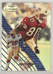 Jerry Rice [Class 2] Football Cards 2000 Topps Gold Label Prices