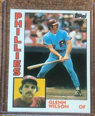Glenn Wilson #129T Baseball Cards 1984 Topps Traded Prices