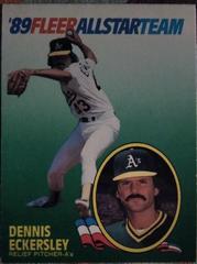 Dennis Eckersley #4 Baseball Cards 1989 Fleer All Stars Prices