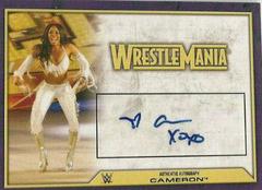 Cameron Wrestling Cards 2014 Topps WWE Road to Wrestlemania Autographs Prices