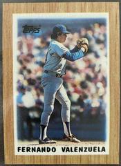 Fernando Valenzuela Baseball Cards 1987 Topps Mini League Leaders Prices