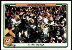 Green Bay Packers [Hitting the Pack] #20 Football Cards 1982 Fleer Team Action Prices